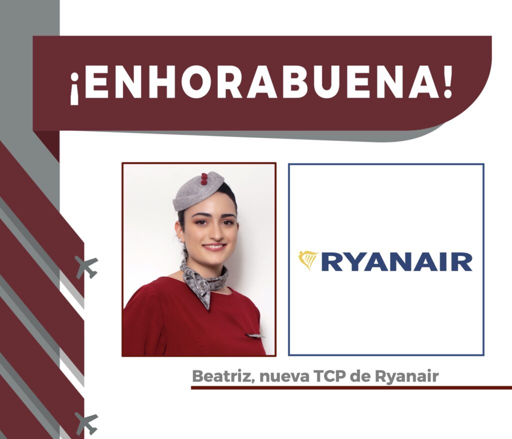Beatriz, nueva TCP de Ryanair