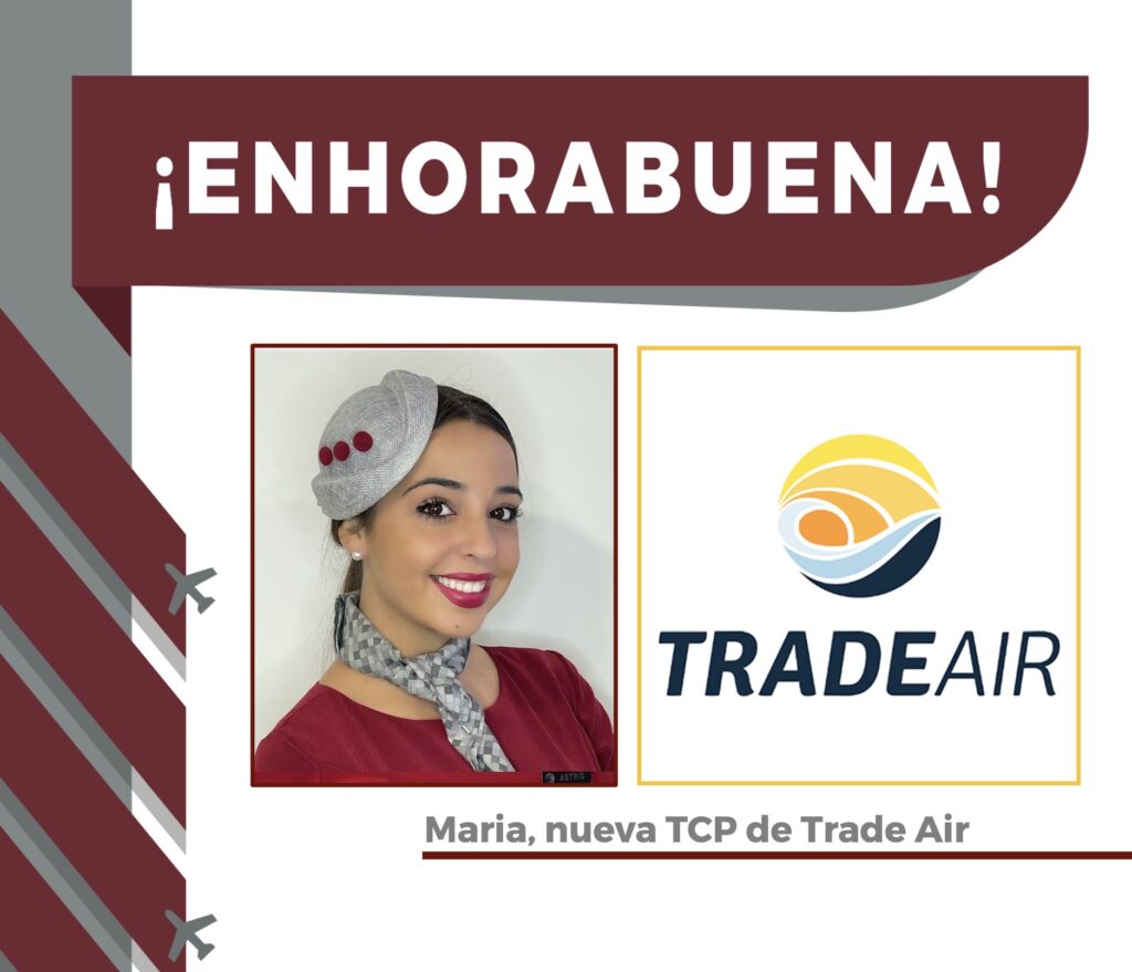 María, nueva TCP en Trade Air