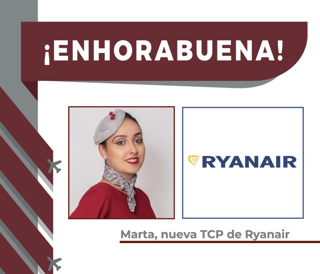 Marta, nueva TCP de Ryanair
