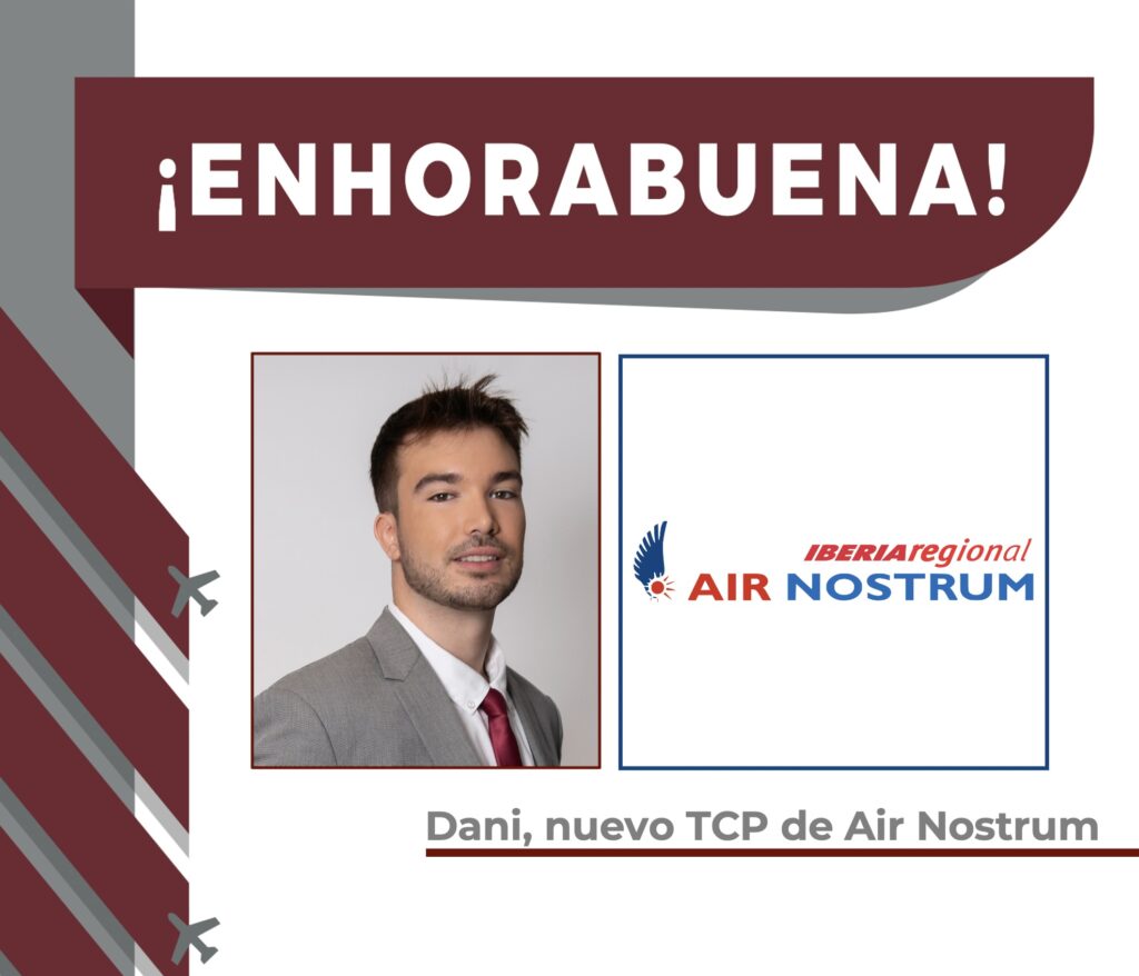 Daniel, nuevo TCP de Air Nostrum