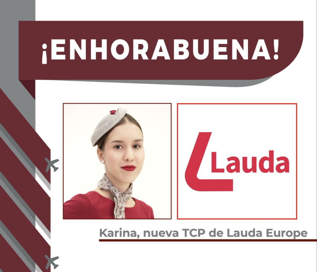 Karina, nueva TCP de Lauda Air