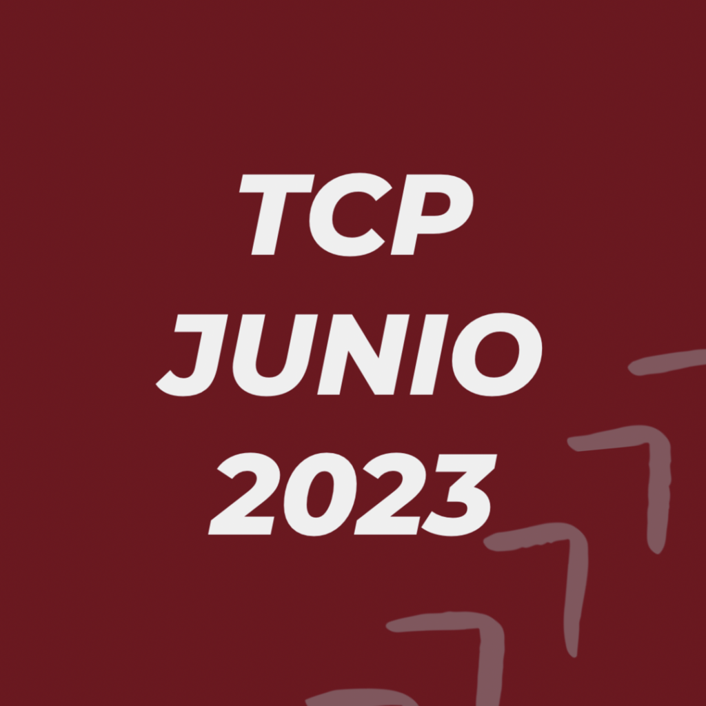 NUEVO CURSO TCP: JUNIO 2023