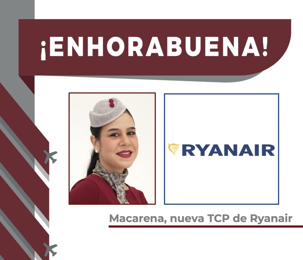 Macarena, nueva TCP de Ryanair